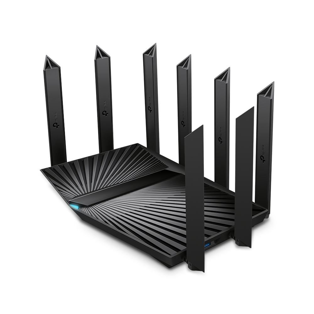 Thiết bị định tuyến và Wifi | Router TP-Link Ba Băng Tần Wi-Fi 6 AX90 | Archer AX90-1