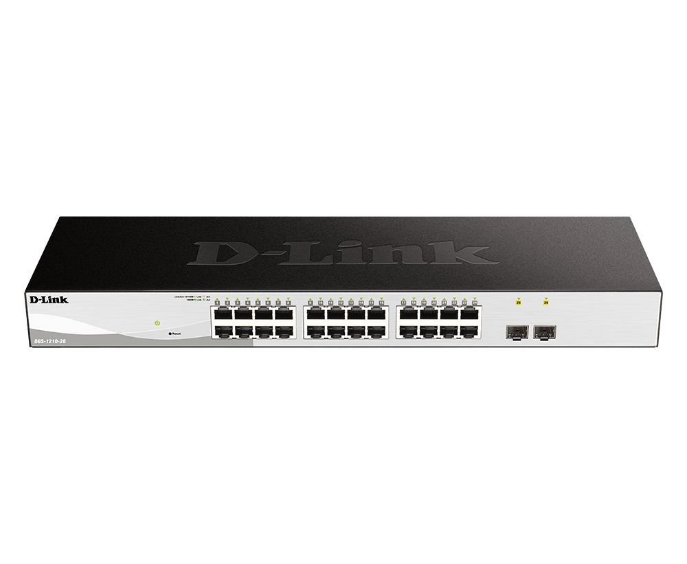 Thiết bị chuyển mạch Dlink 26-Port Gigabit Smart Managed Switch DGS-1210-26-1