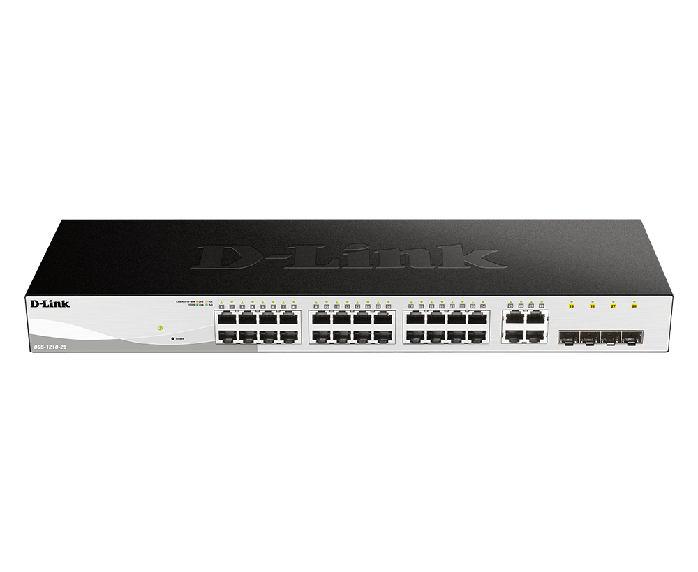Thiết bị chuyển mạch DLink 28-Port Gigabit Smart Managed Switch DGS-1210-28-1