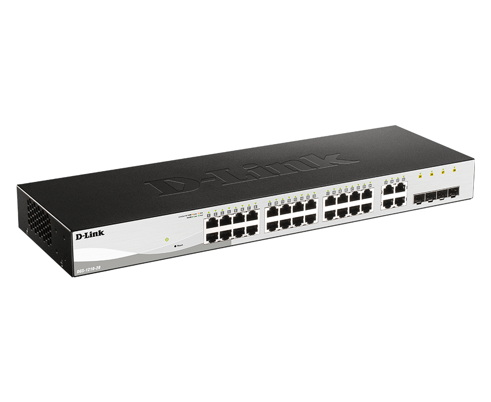 Thiết bị chuyển mạch DLink 28-Port Gigabit Smart Managed Switch DGS-1210-28-1