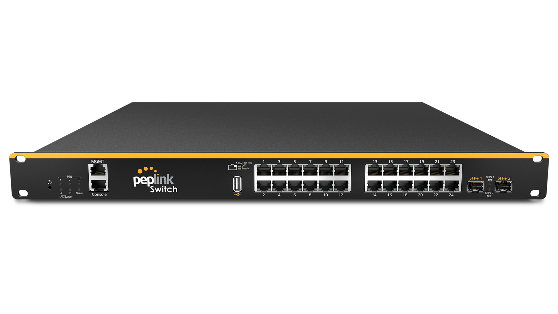Thiết bị chuyển mạch Peplink | PSW-24-850W | 24 port SD Switch Enterprise 850W