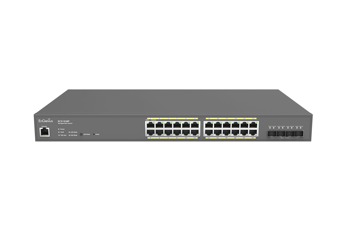 Thiết bị chuyển mạch EnGenius ECS1528P - CloudSwitch L2Plus 24 PoE