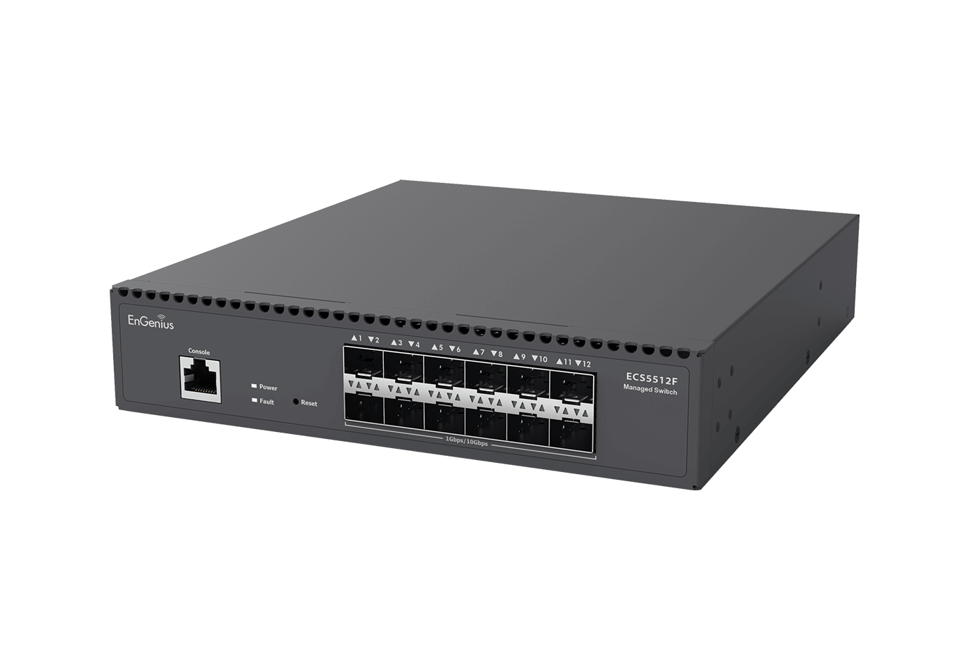 Thiết bị chuyển mạch EnGenius ECS5512F - Cloud Managed 12 x SFP+ Ports Switch-2
