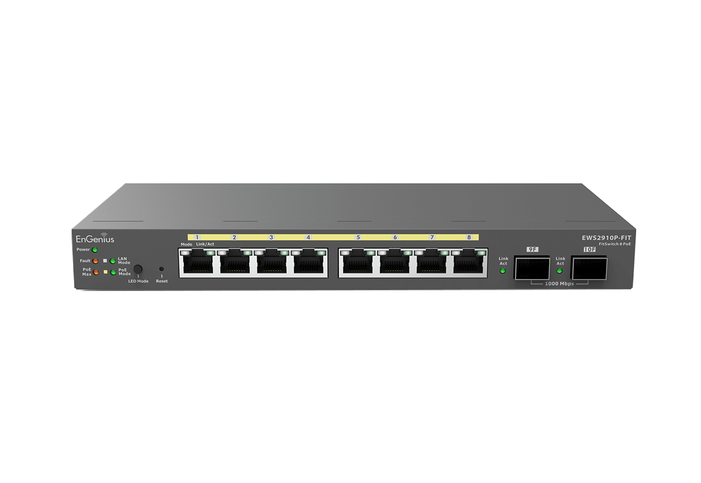Thiết bị chuyển mạch EnGenius EWS2910P-FIT - FitSwitch 8 PoE