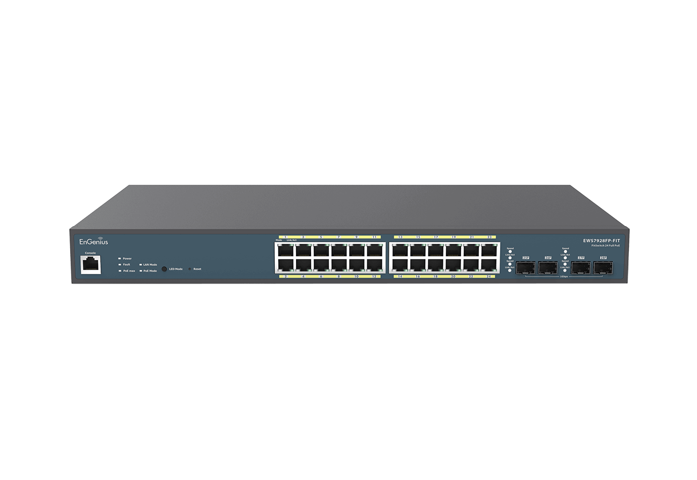 Thiết bị chuyển mạch EnGenius EWS7928FP-FIT - FitSwitch 24 Full PoE