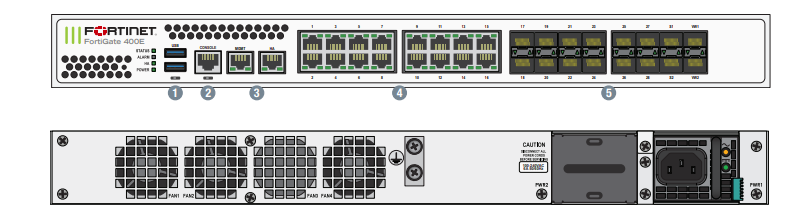 Thiết Bị Mạng Firewall Fortinet FortiGate FG-400E-BDL-950-12-1