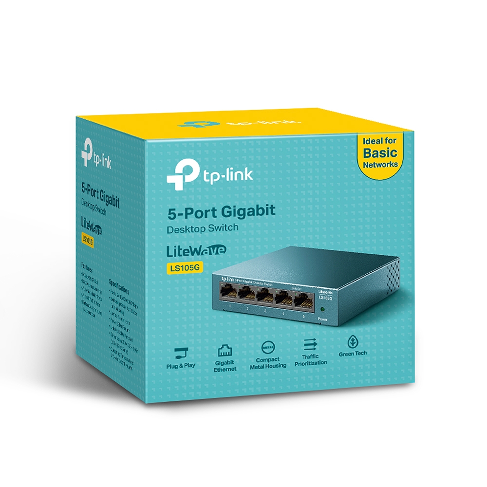 Thiết bị chuyển mạch Switch LiteWave TP-Link LS105G-1