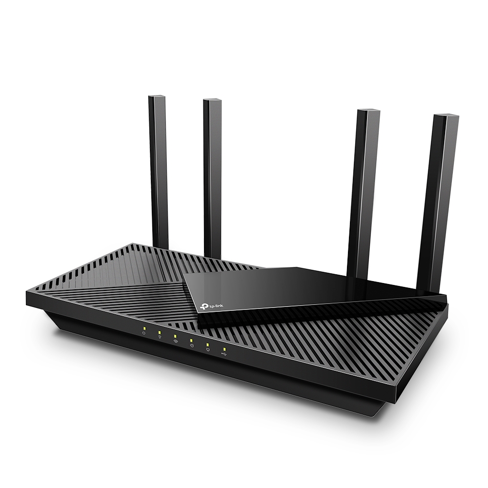 Thiết bị định tuyến và Wifi | Router TP-Link Ba Băng Tần Wi-Fi 6 AX55 | Archer AX55-1