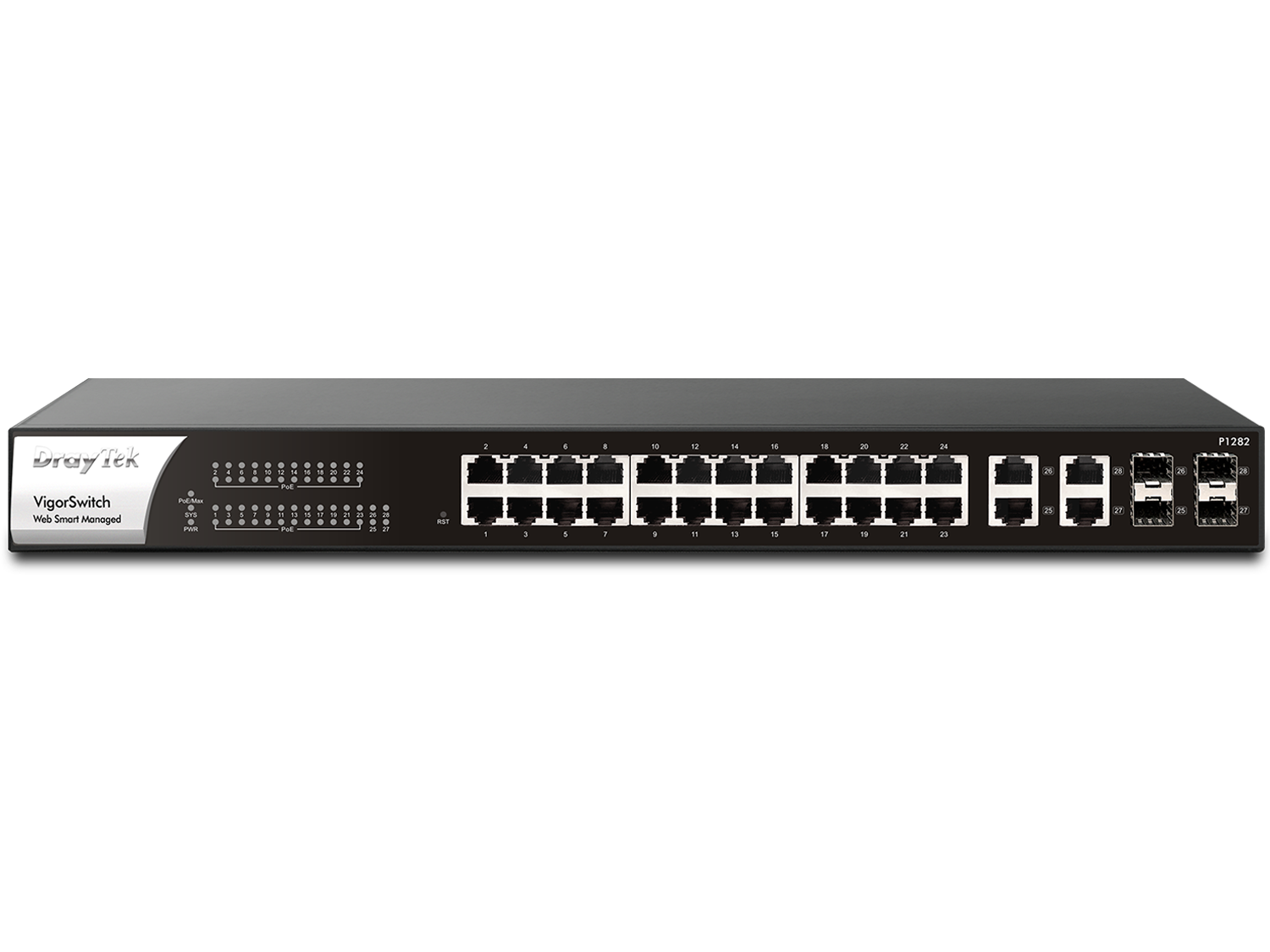Thiết bị chuyển mạch DrayTek VigorSwitch P1282