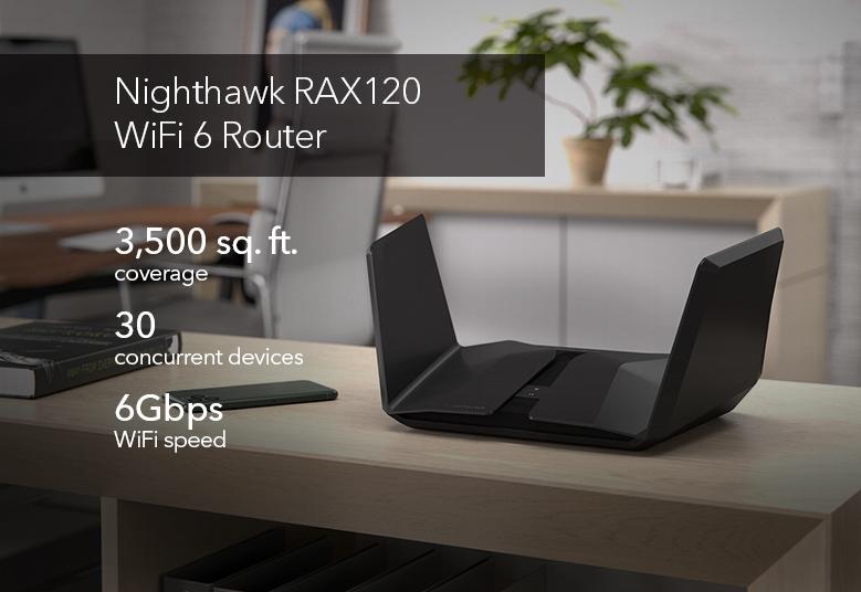 Thiết bị phát sóng wifi Netgear Nighthawk AX12, 12-Stream Dual-Band WiFi 6 Router (RAX120)-1