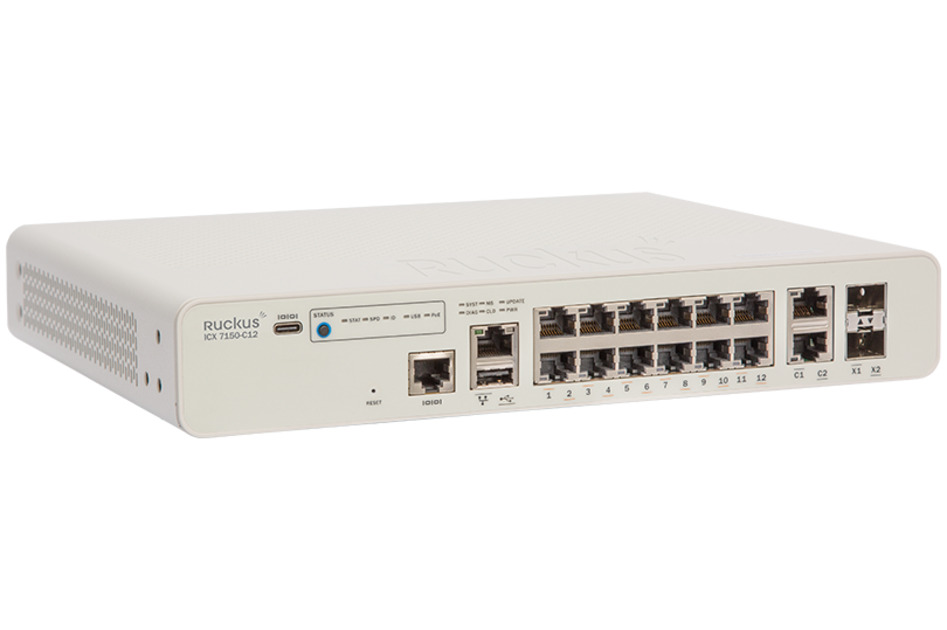 Thiết bị chuyển mạch RUCKUS ICX 7150-C12P