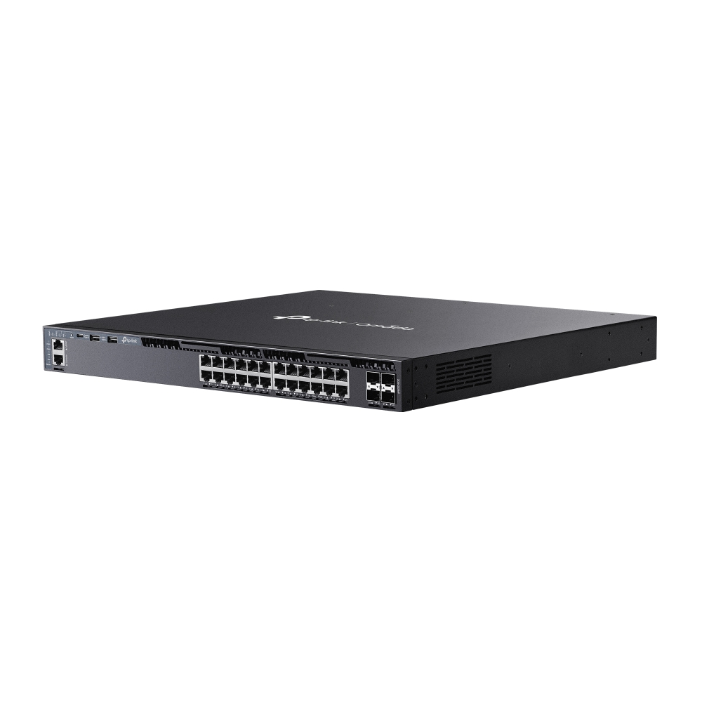Thiết bị chuyển mạch Switch TP-Link SG6428XHP PoE+ Managed L3 Omada 24 Cổng Gigabit, 4 Khe Cắm 10G -1