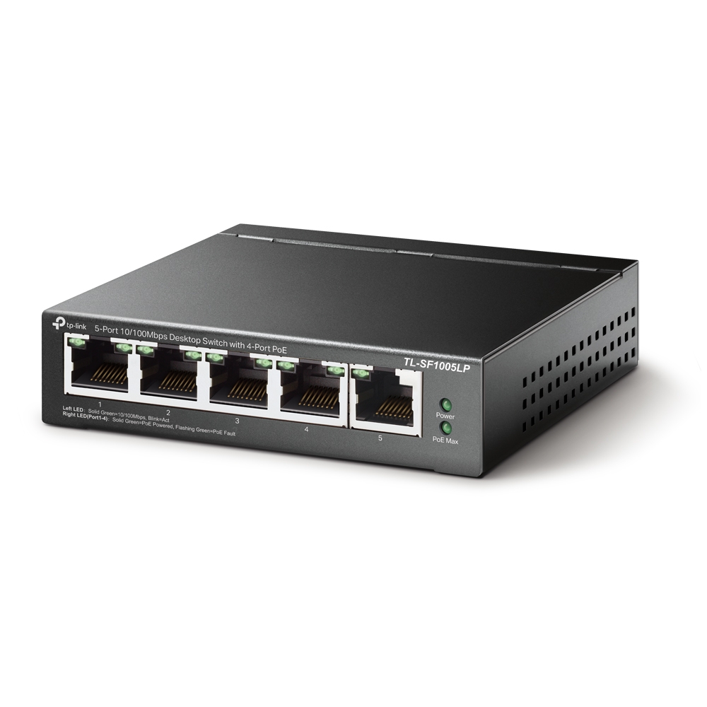 Thiết bị chuyển mạch Switch PoE TP-Link TL-SF1005LP-1