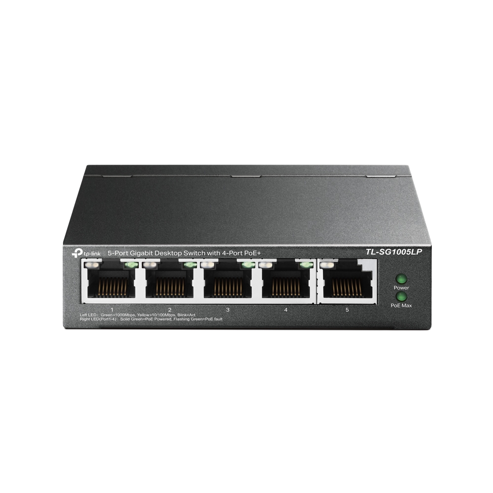 Thiết bị chuyển mạch Switch PoE TP-Link TL-SG1005LP-2