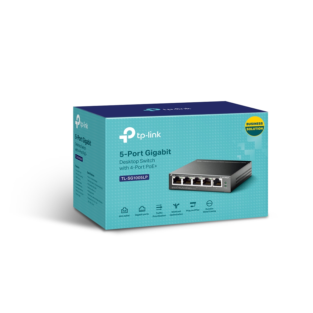 Thiết bị chuyển mạch Switch PoE TP-Link TL-SG1005LP-1