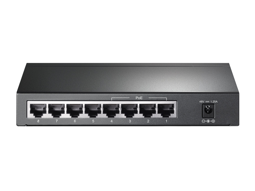 Thiết bị chuyển mạch Switch PoE TP-Link TL-SG1008P-1