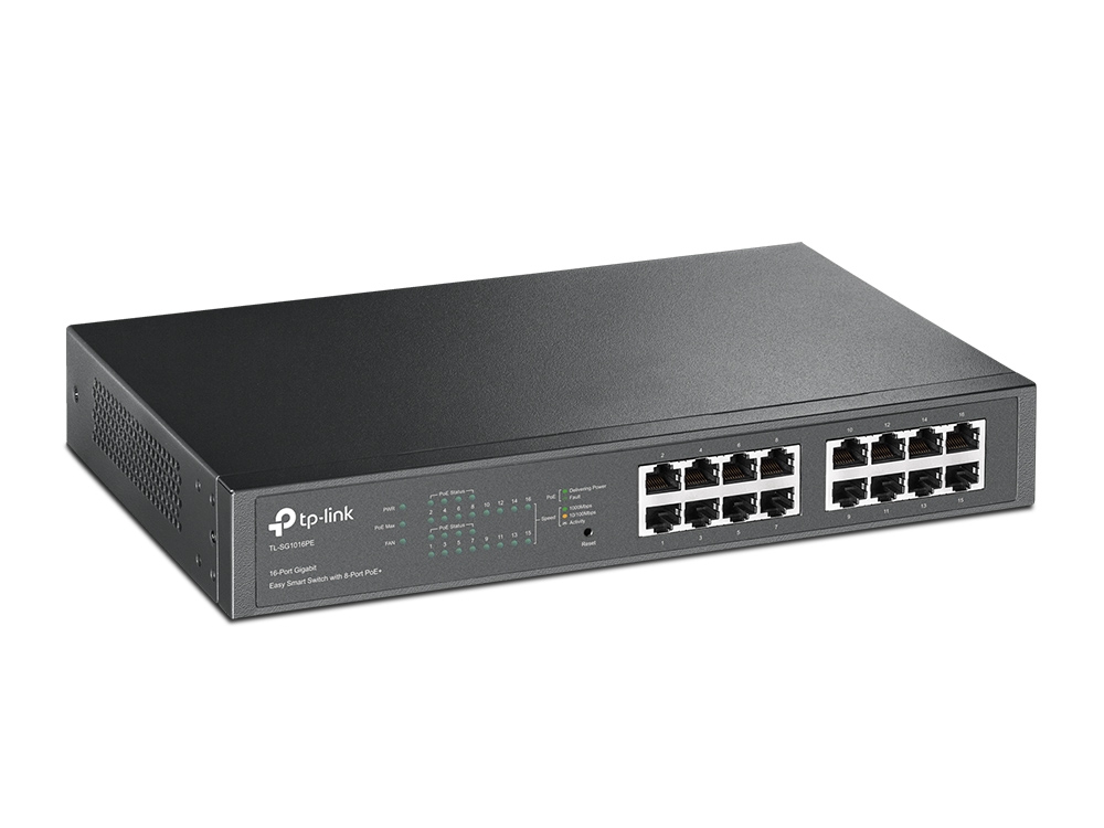 Thiết bị chuyển mạch switch TP-Link TL-SG1016PE - 16-Port Gigabit Easy Smart PoE Switch-4