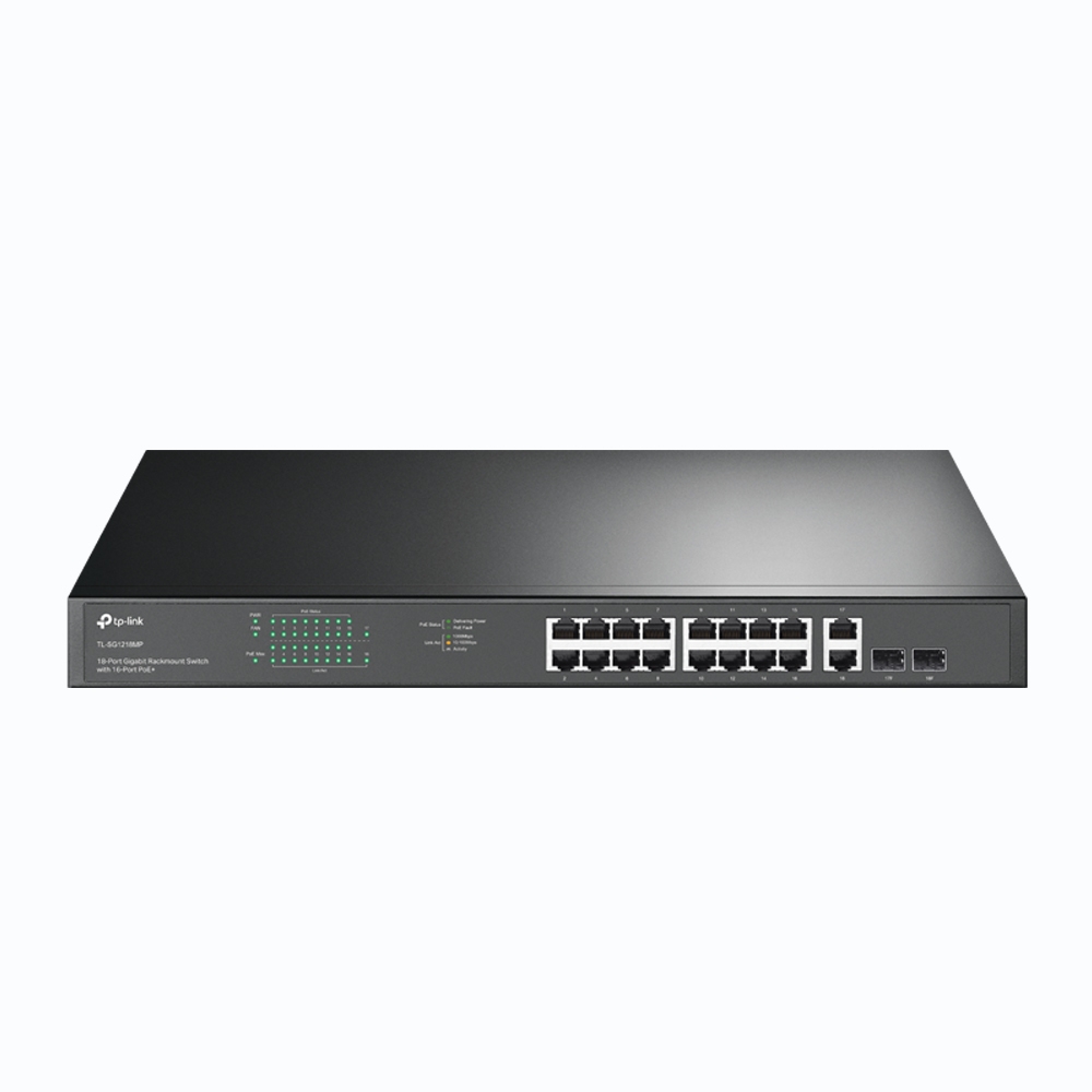 Thiết bị chuyển mạch Switch PoE TP-Link TL-SG1218MP-2