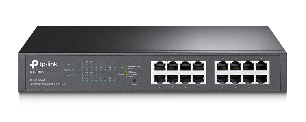Thiết bị chuyển mạch Smart Switch TP-Link TL-SG1016PE