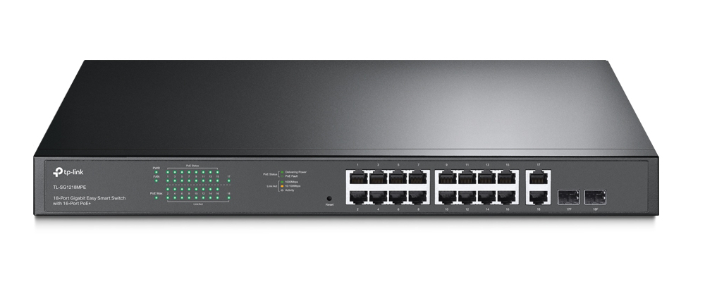 Thiết bị chuyển mạch Switch TP-Link TL-SG1218MPE