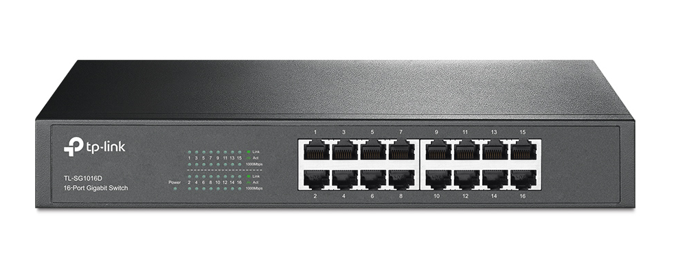 Thiết bị chuyển mạch Switch TP-Link TL-SG1016D