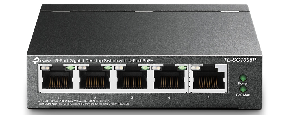 Thiết bị chuyển mạch Switch PoE TP-Link TL-SG1005P