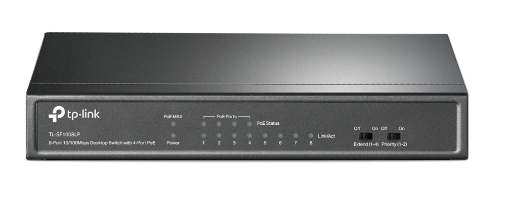 Thiết bị chuyển mạch Switch PoE TP-Link TL-SF1008LP