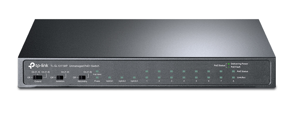 Thiết bị chuyển mạch Switch PoE TP-Link TL-SL1311MP