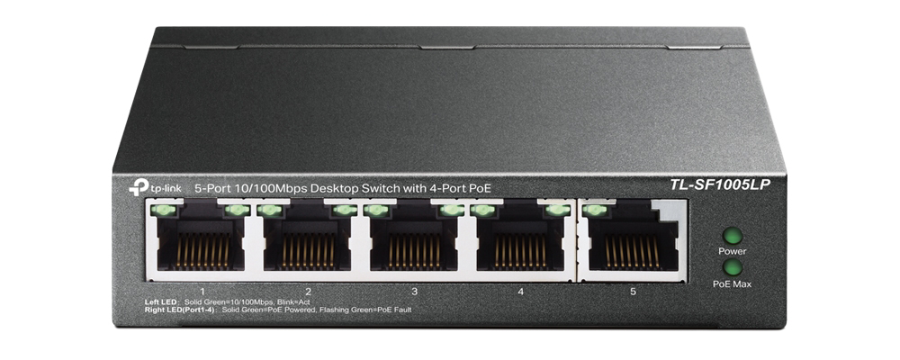 Thiết bị chuyển mạch Switch PoE TP-Link TL-SF1005LP