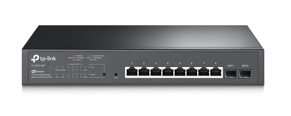Thiết bị chuyển mạch Smart Switch TP-Link TL-SG2210MP