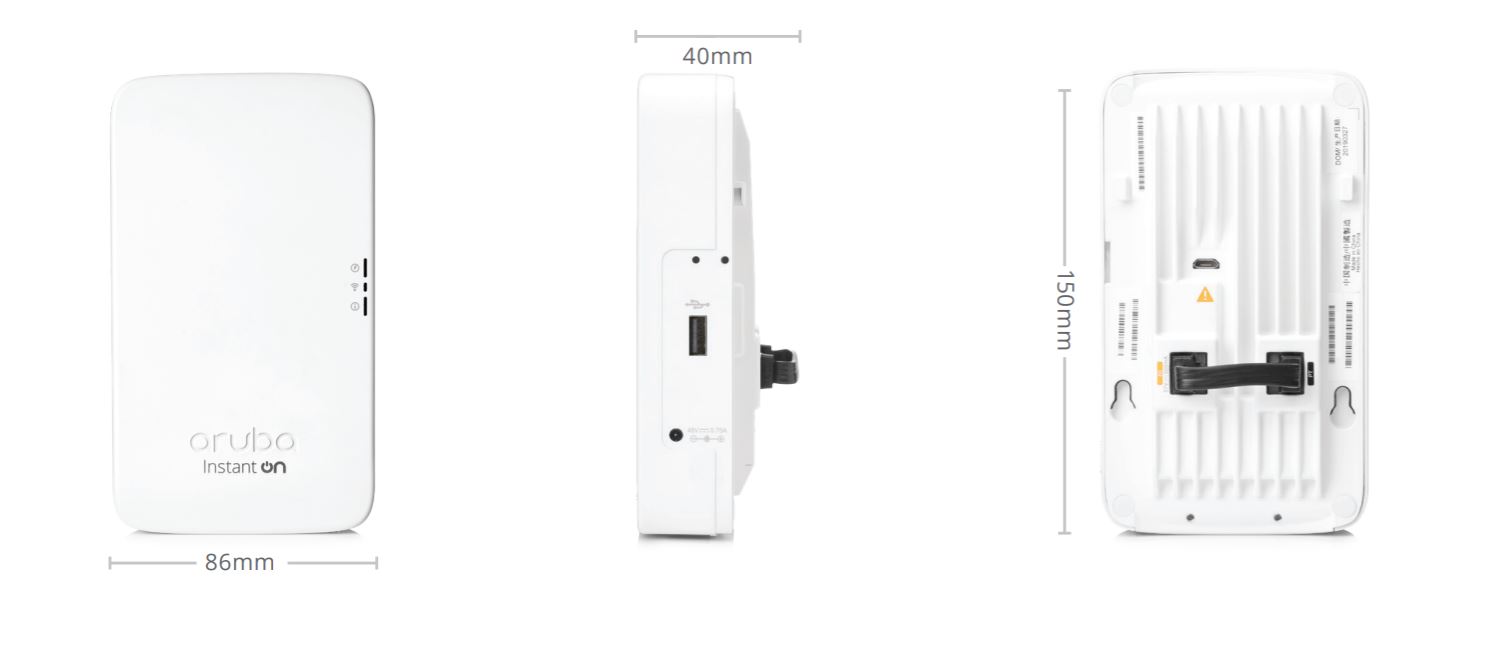 Thiết bị phát sóng wifi Aruba Instant On AP11D-1