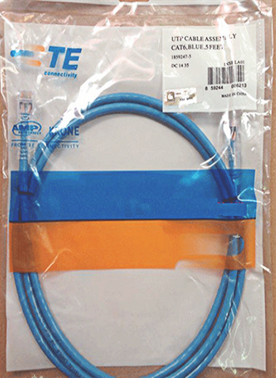 Cáp nhảy - Patch cord COMMSCOPE/AMP CAT6 UTP 3 mét-1
