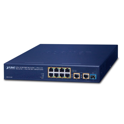 Thiết bị chuyển mạch Switch PoE Planet GSD-1121XP
