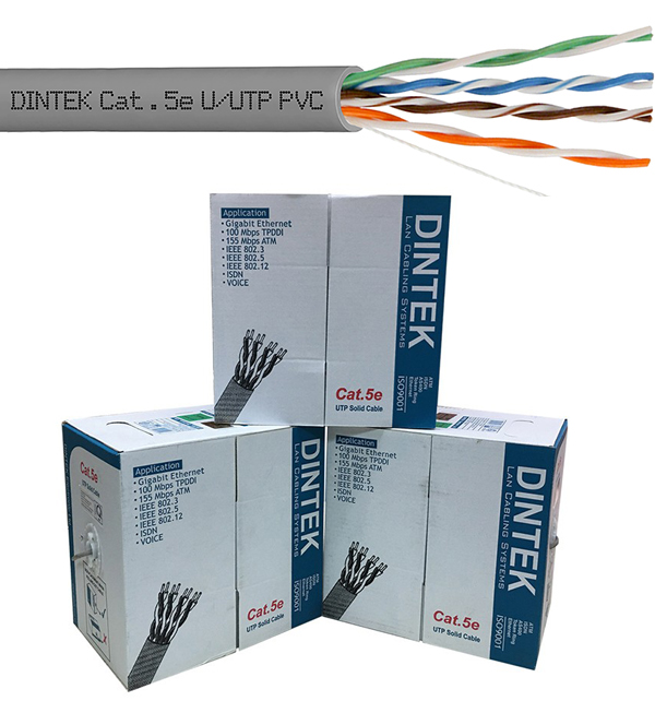 Cáp mạng DINTEK CAT.5e UTP 305m (P/N: 1101-03003)-1