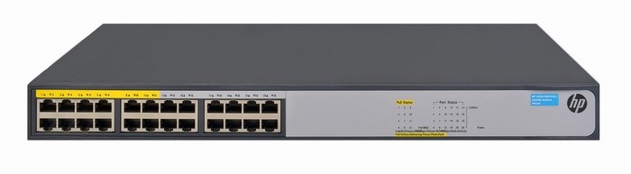 HPE OfficeConnect 1420 24G PoE+ (124W) Switch - JH019A -1