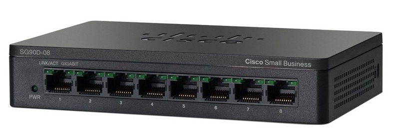 Switch CISCO SG95D-08 8-port 10/100/1000Mbps-1