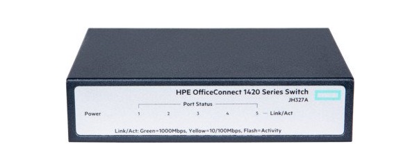 HP 1420 OfficeConnect 5-port Gigabit Switch JH327A-1