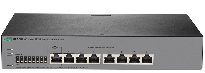HPE OfficeConnect 1920S 8G Switch - JL380A-1