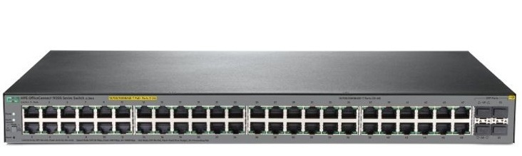 HPE OfficeConnect 1920S 48G 4SFP PPoE+ 370W Switch - JL386A