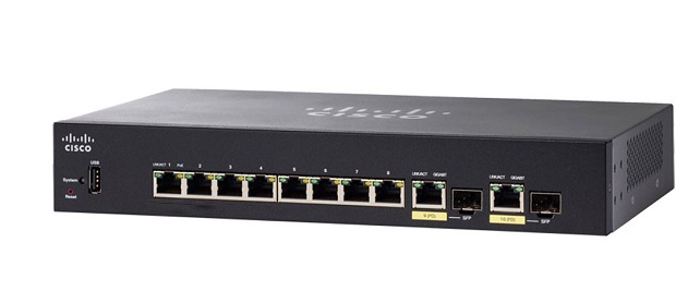 Switch CISCO SG350-10P-K9