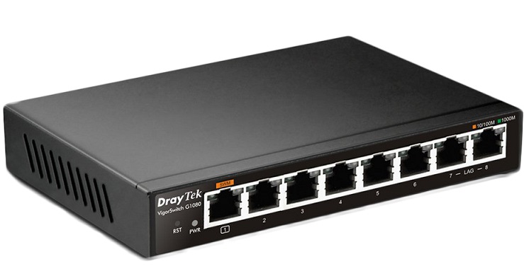 Thiết bị chuyển mạch Draytek VigorSwitch G1080-1