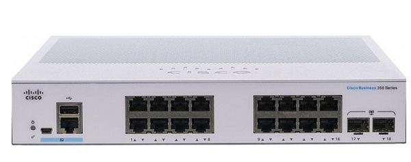 Switch CISCO CBS350-16T-2G-EU