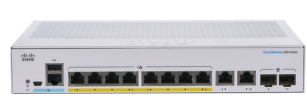 Switch CISCO CBS350-8P-E-2G-EU
