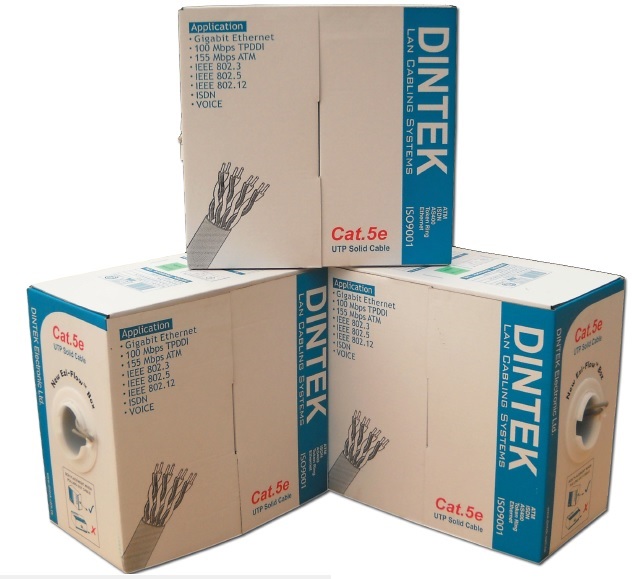 Cáp mạng Dintek cat 5 chính hãng -1