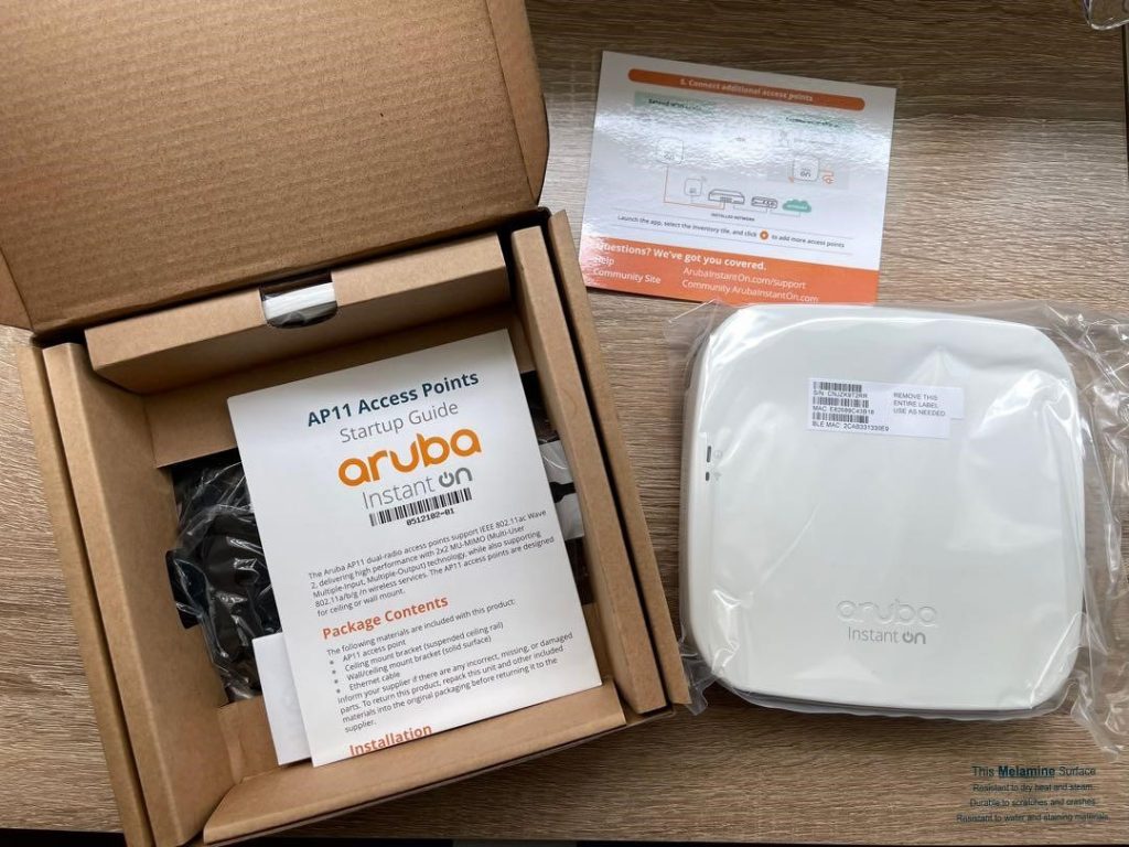 Thiết bị phát sóng wifi Aruba Instant On AP11-1