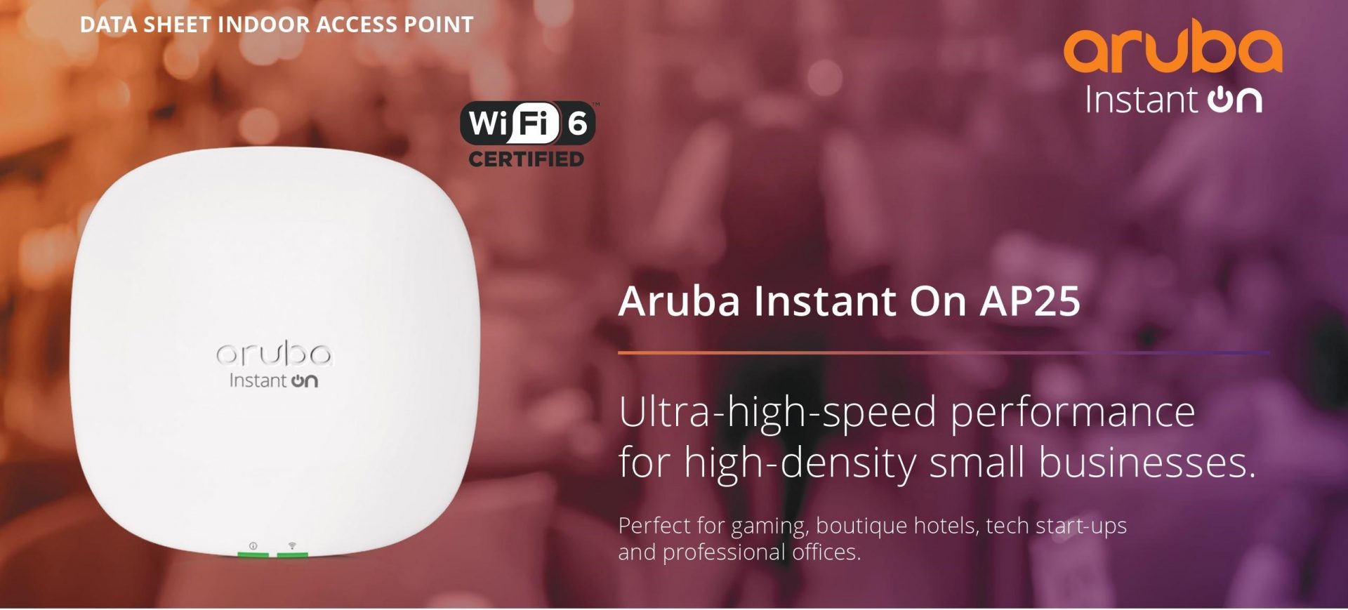 Thiết bị phát wifi Aruba Instant On AP25-1