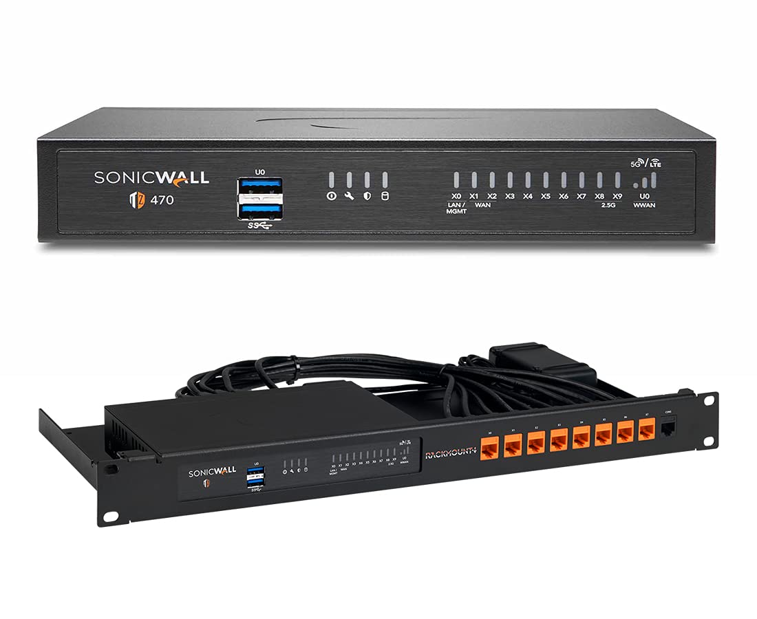 Thiết bị tường lửa SONICWALL TZ470 TOTAL SECURE - ESSENTIAL EDITION 1YR-1