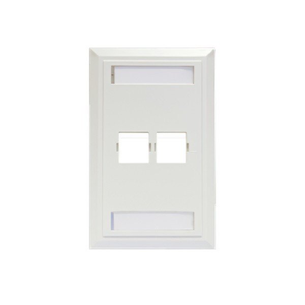 Mặt nạ phẳng 2 lỗ,  kiểu USA, kích thước 70x115mm-1