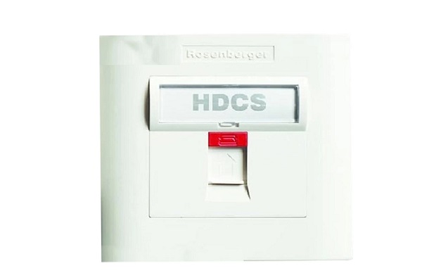 Mặt nạ ổ cắm 1 cổng ROSENBERGER CP21-111-10-1