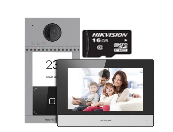Bộ Kit chuông cửa có hình IP không dây HIKVISION SH-KIS6813-WTE-1